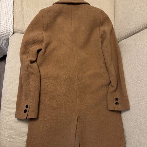 Zara TRF Collection Wool Blend Coat - Picture 2 of 3